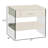 Solid Wood Top 1 End Table with Storage
