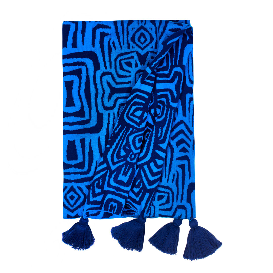 Rochelle Porter Kobo 100% Cotton Throw Rochelle Porter Design