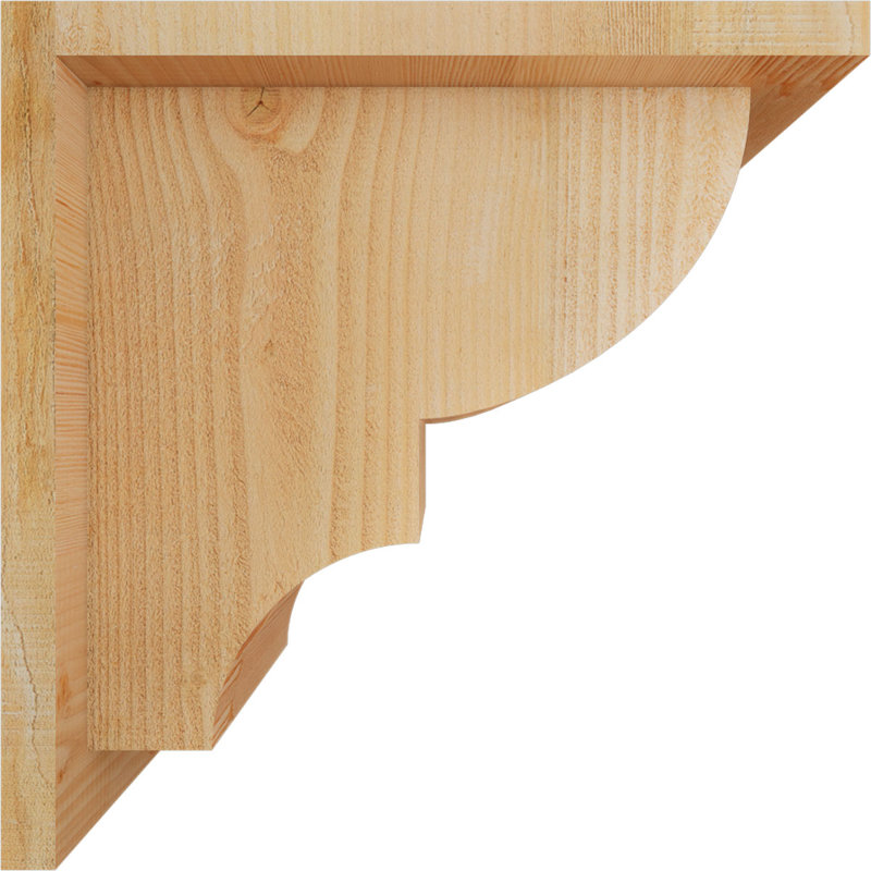 Corbeau Ridgewood avec contre-plaque, H 12 po x l 8 po x P 12 po, Sapin de Douglas, Sciage brut