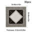 30Pcs Self-adhesive PVC Flooring Tiles Set