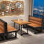 Banc rembourré en similicuir-99311338