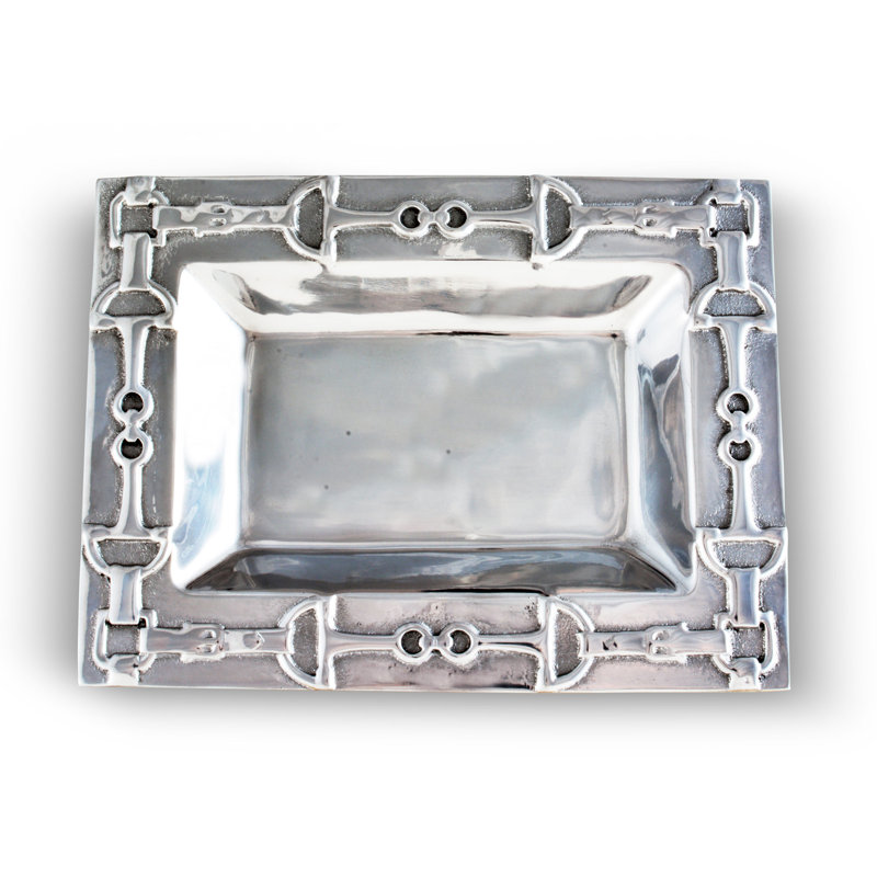 Equestrian Metal Decorative Tray