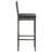 Patio Bar Set Outdoor Bistro Set Bar Stool Bistro Table Poly Rattan-56699901