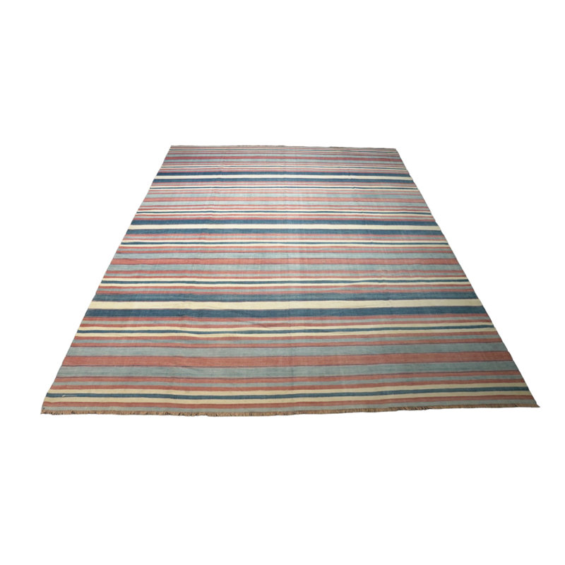 Dhurrie Hand Woven Wool Area Rug