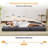 Driffield Tri-fold 6'' Memory Foam Mattress in a Box – Foldable Floor Mattress Pad for Extra Support, Portable Folding Design with Washable Removable Cover for Murphy Bed, Futon, or Guest Use-372879361