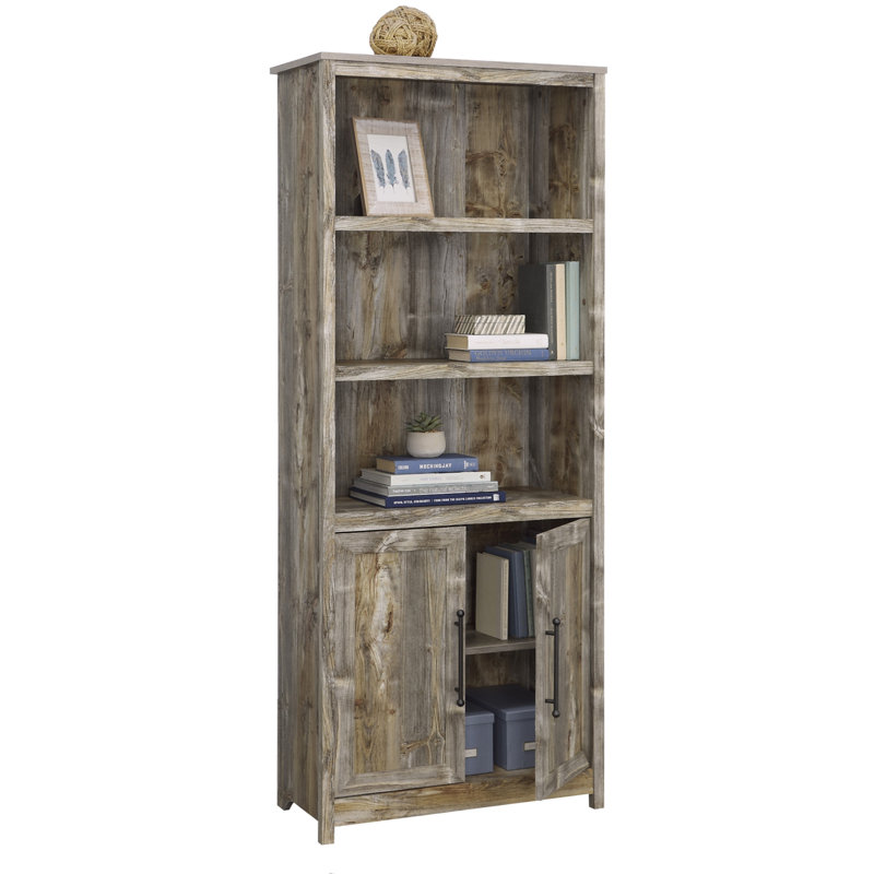 Bibliothèque avec portes