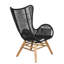 Outdoor Patio Dining Armchair with Cushion