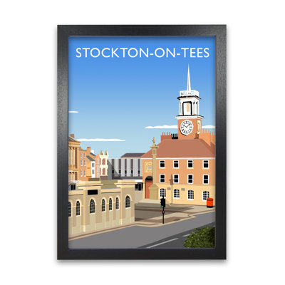 Stockton-On-Tees by Richard O'Neill - Single Picture Frame Print