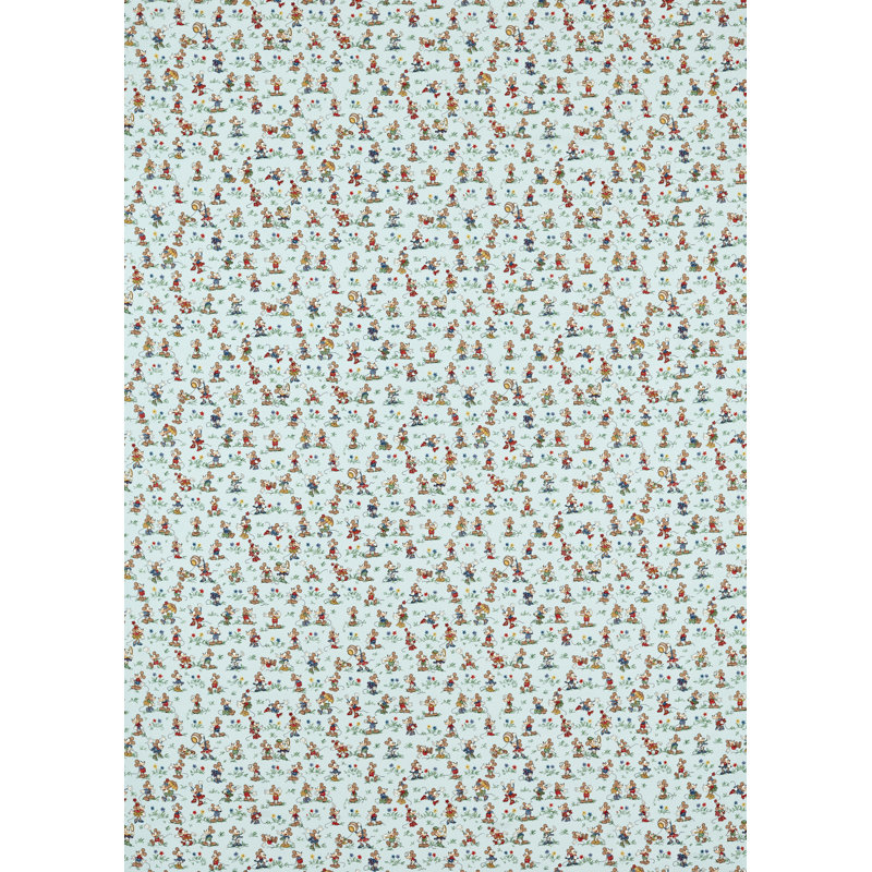 Mickey & Minnie Fabric, Bonbon Blue