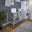 Table de travail commerciale en acier inoxydable avec 2 tablettes, l 30 po x P 60 po-60901503