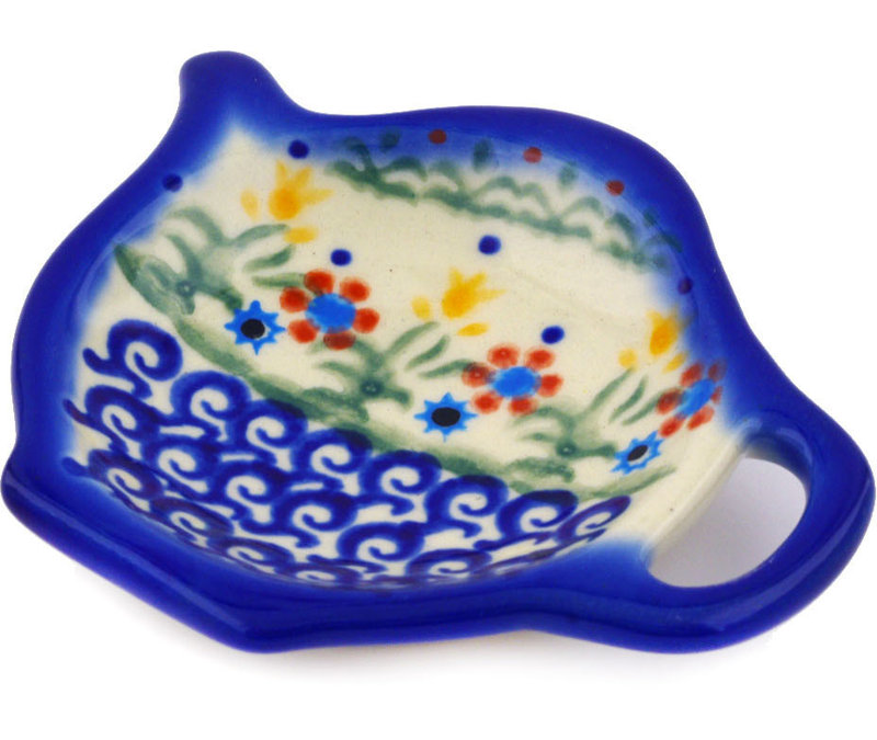 Bungalow Rose Druann Stoneware Tea Bag Plate