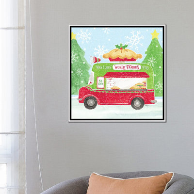 «Food Cart Christmas III» par Tara Reed - reproduction