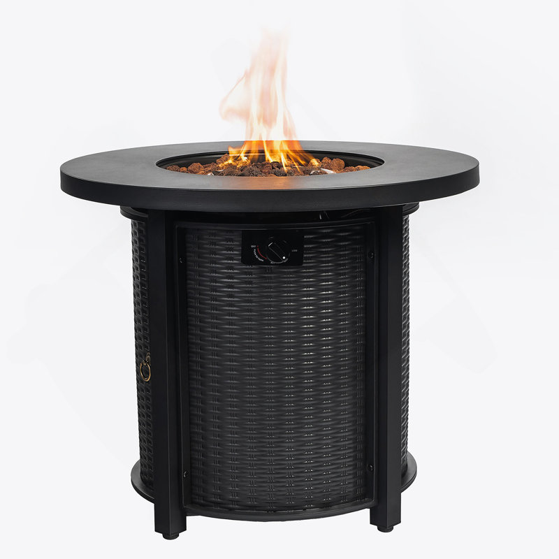 Table ronde d'extérieur au propane 40000BTU