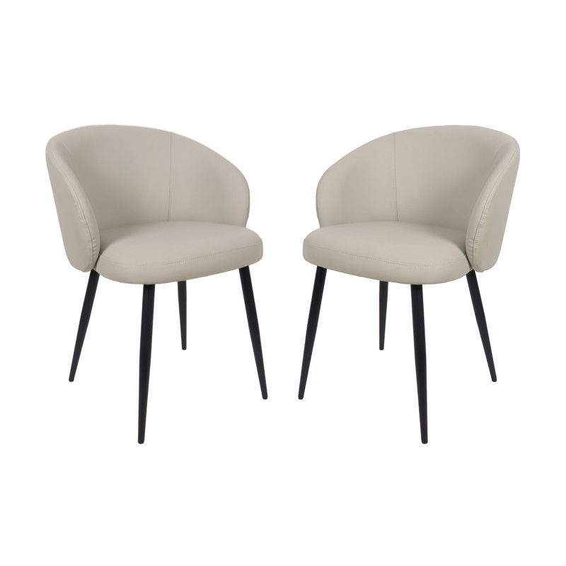 Chaise d'appoint Looma, Gris Pierre