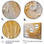 «Gold Cream Infinite Swirls I - Abstract Spirals», reproduction d'art-238996654-56188996