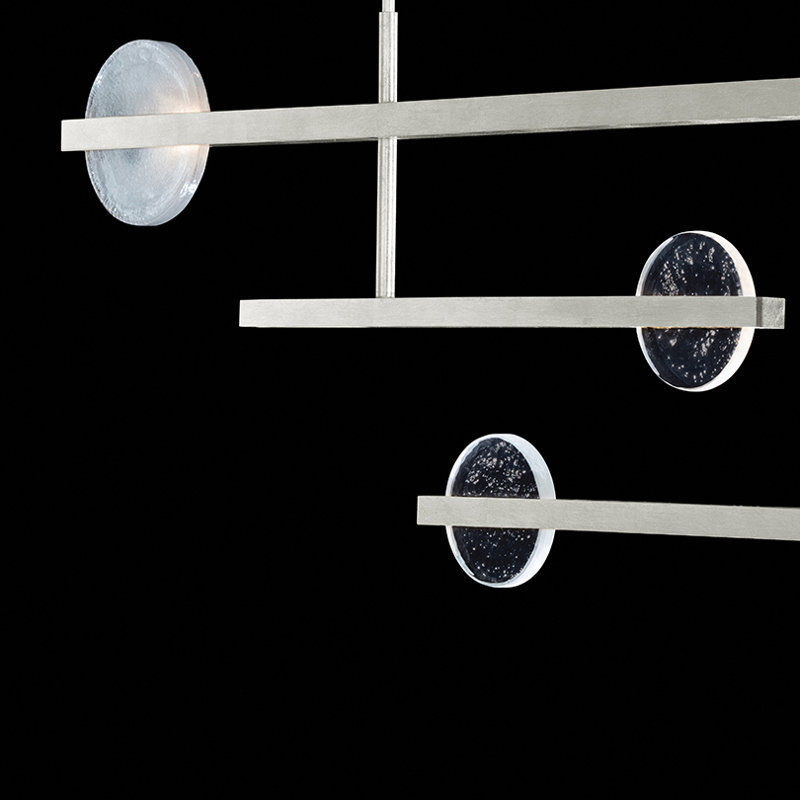Selene 4 - Light LED Pendant, Silver
