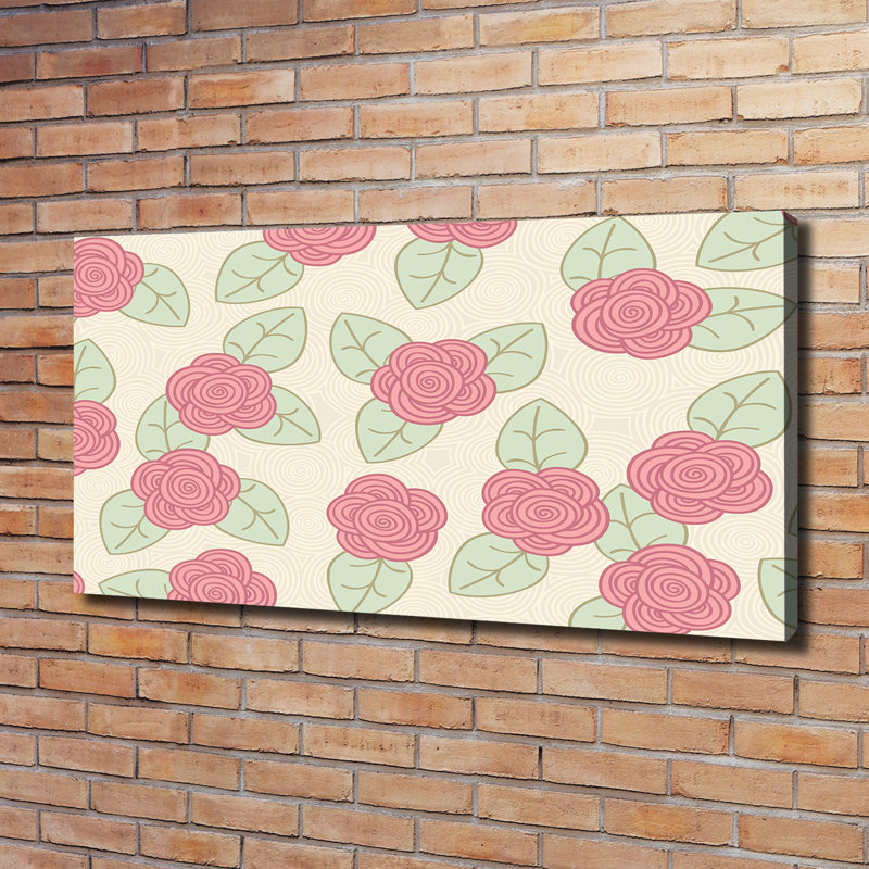 Roses - Wrapped Canvas Print