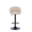 Tabouret de bar pivotant à hauteur réglable-1524250435