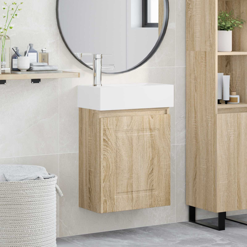 455 mm Bathroom Vanity, Sonoma Oak