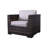 Cariah Rattan Wicker Fully Assembled 3 - Person Seating Group with Cushions-272678332