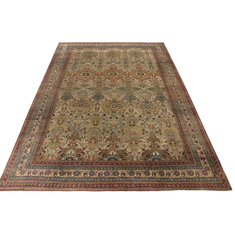 Hand Knotted Wool Oriental Area Rug