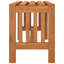 Lailey Solid Wood Eucalyptus Outdoor Bench-1478218046