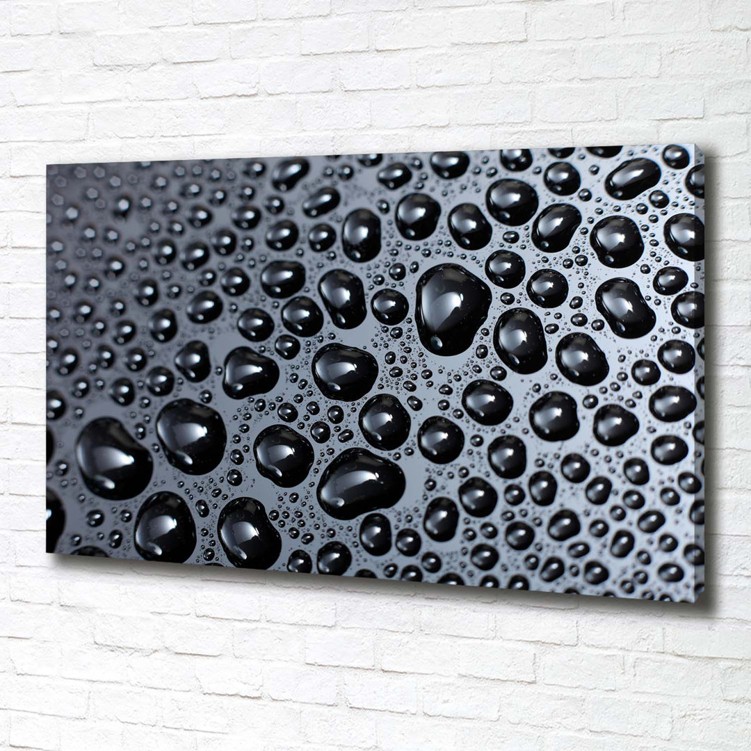 Wassertropfen - Kunstdrucke auf Leinwand - Wrapped Canvas