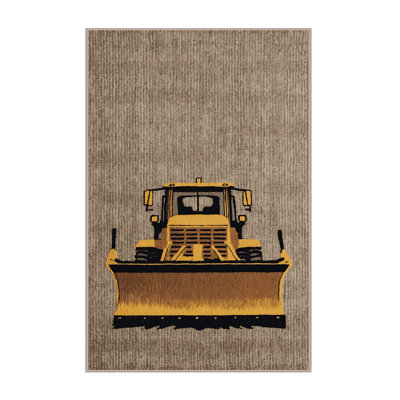 Tapis de transport brun lavable à la machine