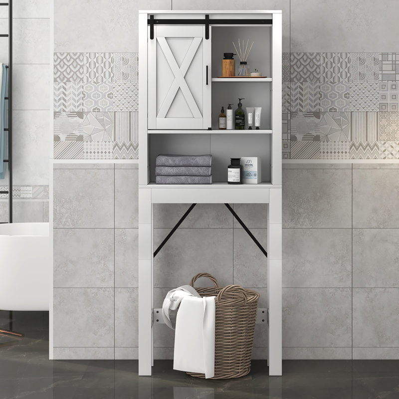 Rangement autoportant au-dessus de la toilette Terressa