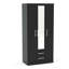 Marquitta 3 Door Manufactured Wood Wardrobe-13664474