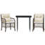 Ensemble bistro avec coussins en poly Bay Bay Home ™-1018671358-1018671356-1020320887
