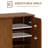 31.5" Solid Wood Veneer Accent Cabinet-123328746