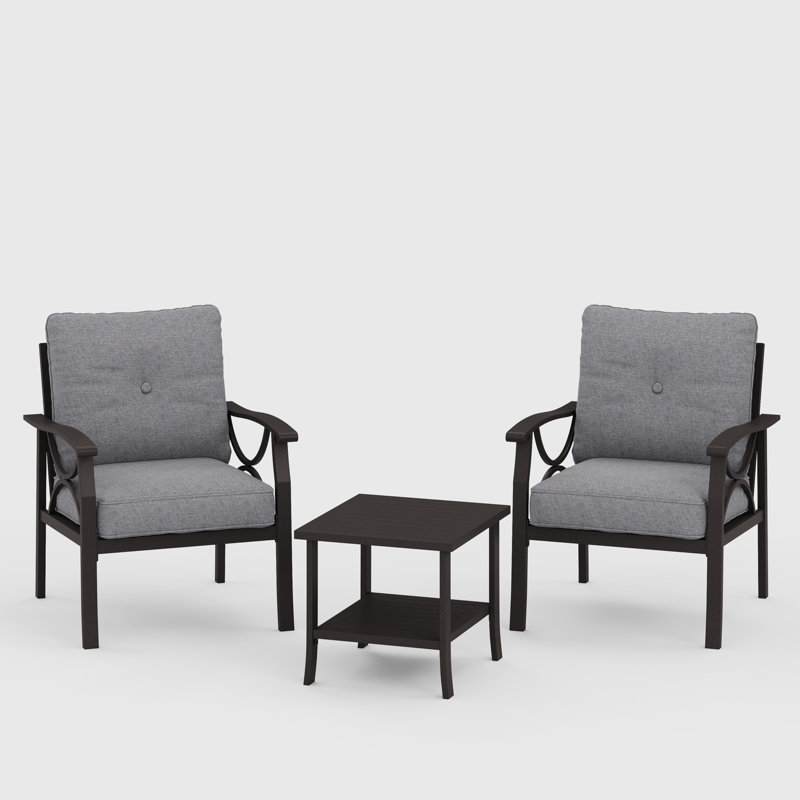 3 Piece Complete Patio Set