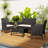 Baranowski 4 Seater Rattan Conversation Set
