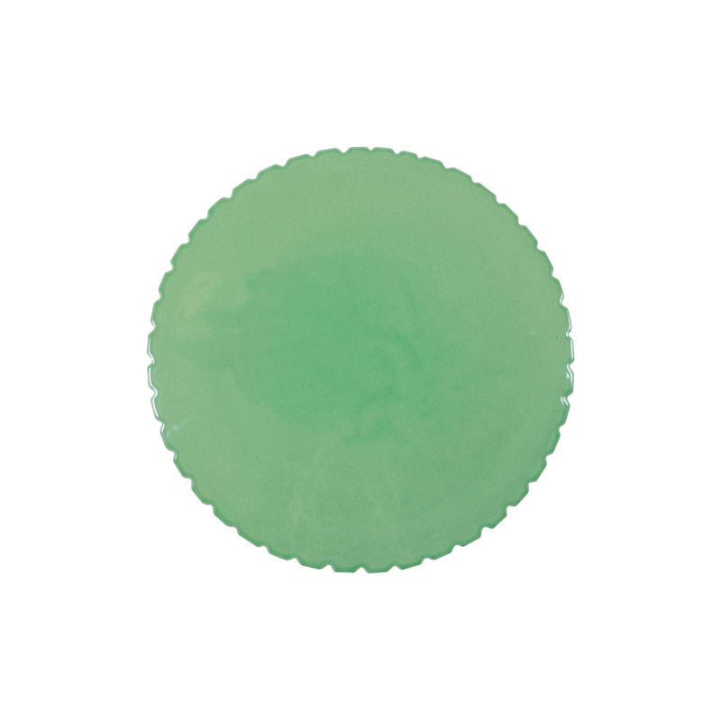 Ceramic Furniture Outdoor Round Coffee Table, Pea