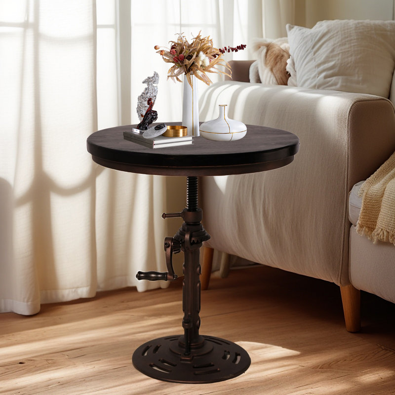 Julyana Coffee Table, Dark Brown/Copper
