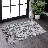 2X3 Grey / Denim / Abstract Doormat Rug-254258438