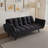 Comfortable Sofa Bed With Adjustable Backrest And Storage, Ideal For Small Spaces And Guest Accommodation.-1322960474