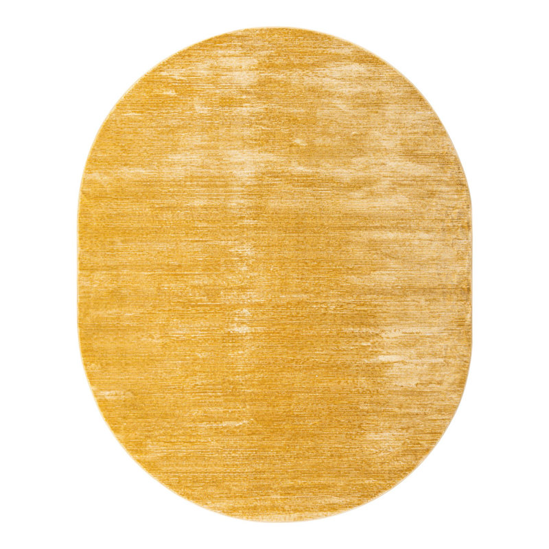 Striped Rug, Oval 7'10" x 10'