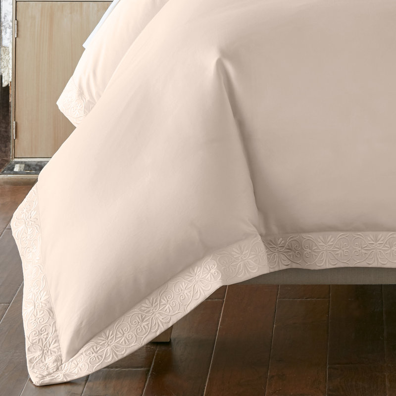 Ariane Duvet Cover Set, Queen, White