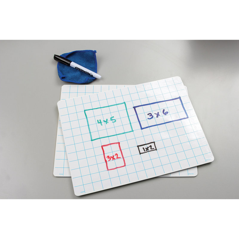 Tableau blanc 9 po x 12 po