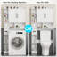 Armoire de rangement au-dessus de la toilette-1497653729