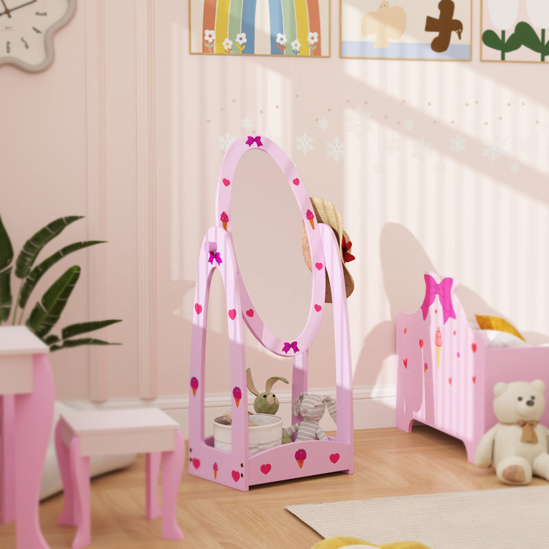 Merete Arch Mirror with Shelves