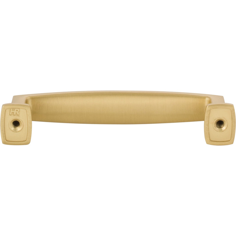 Richard Bar Pull, Brushed Gold, 3 3/4"