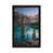 Black Floater Framed
