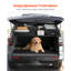 Porte-bagages arrière, pour le 4Runner 2010-2024, capacité de 220 lb, porte-bagage intérieur en aluminium et porte-bagage, support à tablette à hauteur réglable pour l'équipement de camping
