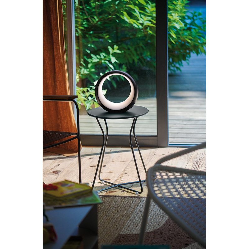Hoopik LED Outdoor Table Lamp, Liquorice