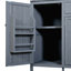 Îlot de cuisine 65 po avec tablettes réglables H 65 po-1066948212