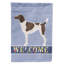 Polyester 2 côtés 40 x 28 po welcome drapeau maison-73943123