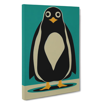 Penguin Abstract Art No.8 - Wall Art